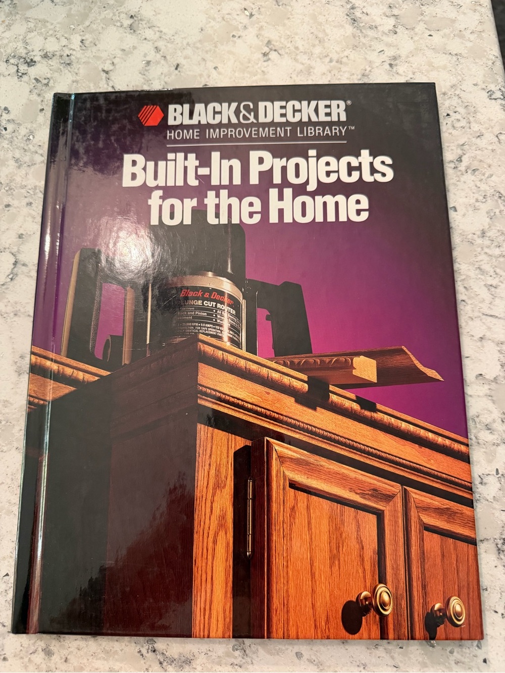 Black & Decker Purple and Black Home Projects Book